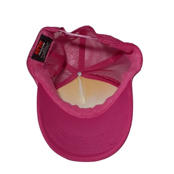 Trucker Hat Mesh Snap Back Beachside 2020 Hot Fuchsia Pink Baseball Cap
